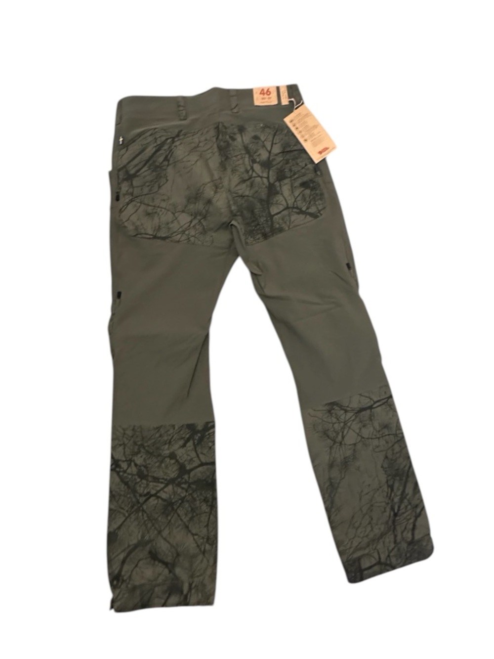 Fjallraven Keb Trouser Pants Cargo Mens 30-31” Camo Green NWT - Picture 4 of 10